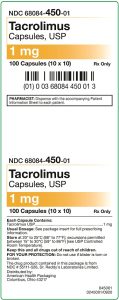 Prograf (Tacrolimus) product photo