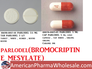 Parlodel (Bromocriptine) product photo