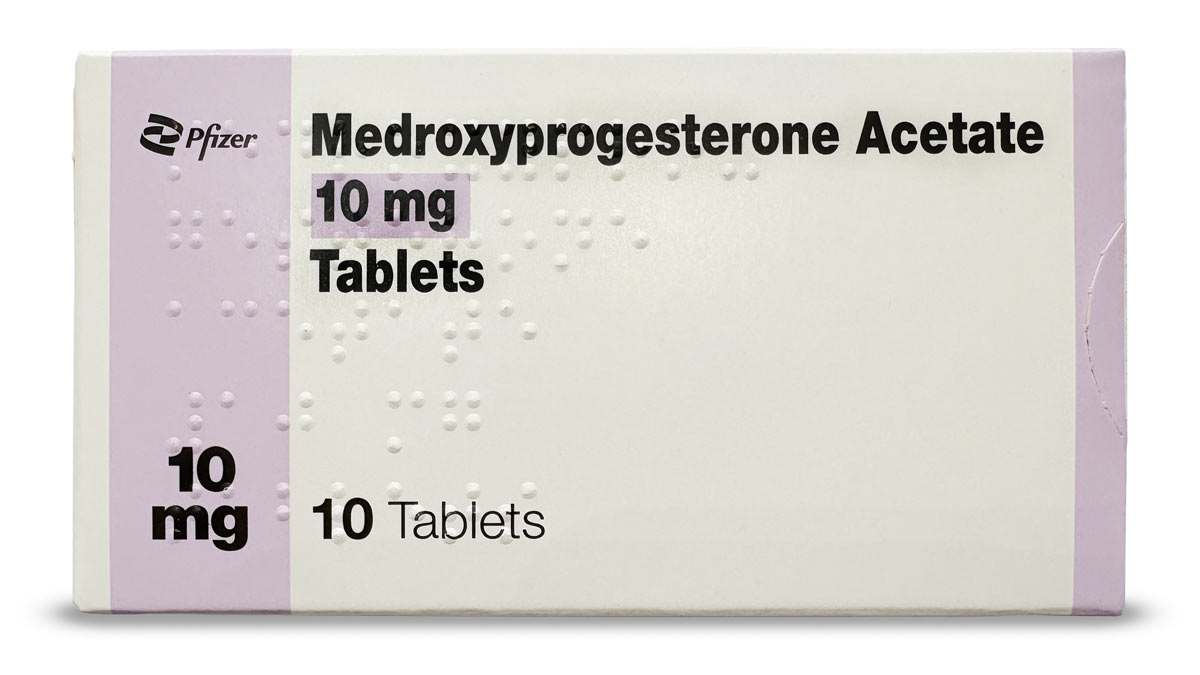 Provera (Medroxyprogesterone Acetate) product photo
