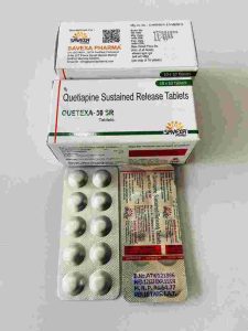 Quetiapine product photo