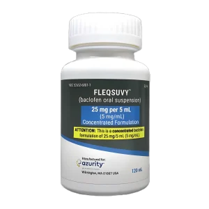 Fleqsuvy (Baclofen) product photo