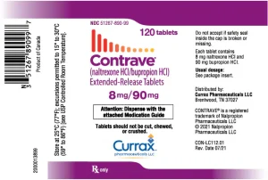 Contrave (Bupropion + Naltraxone) product photo