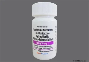 Diclegis (Doxylamine succinate and pyridoxine) product photo