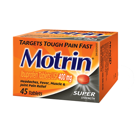 Motrin (Ibuprofen) product photo