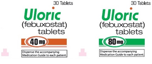 Uloric (Febuxostat) product photo