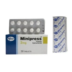 Minipress (Prazosin) product photo
