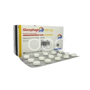 Glucophage Xr (Metformin) product photo