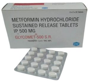 Glycomet (Metformin) product photo